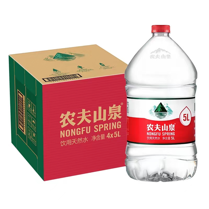 六合区农夫山泉4*5L
